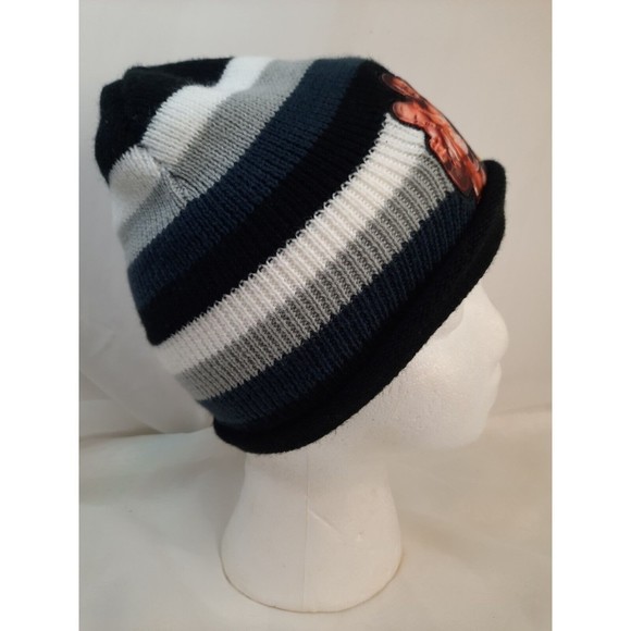 WWE JOHN CENA UNDERTAKER KOFI KINGSTON Striped Knitted Boys Cap Winter Beanie - Picture 4 of 13